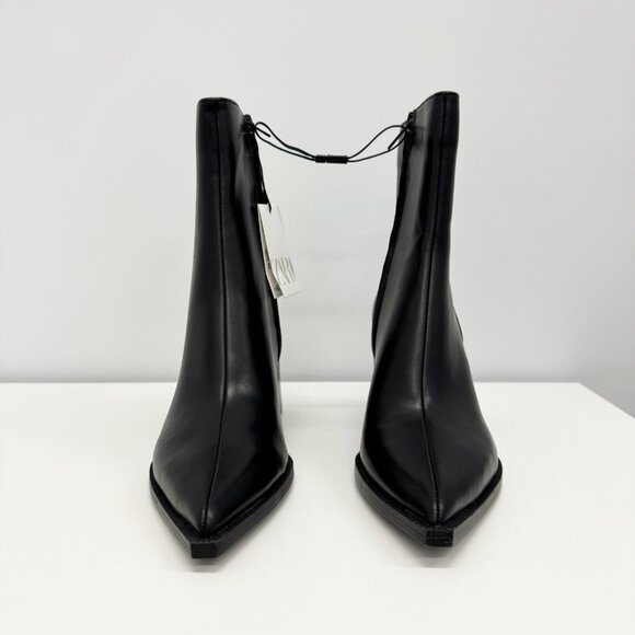 ZARA Wide Heel Ankle Boots - Black - Brand new, never-worn! - Picture 4 of 10